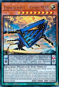 Enneacraft - Atori.MAR - Phantom Revenge (PHRE) #PHRE-EN022 - Ultra Rare YuGiOh Trading Card