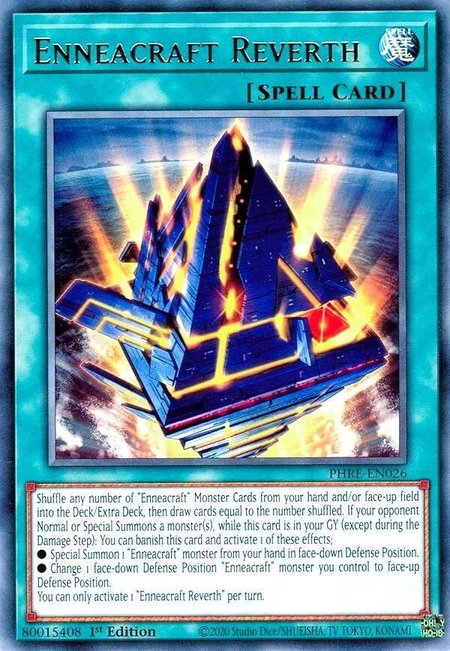 Enneacraft Reverth - Phantom Revenge YuGiOh trading card