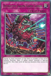 Destructive Daruma Karma Cannon - Phantom Revenge (PHRE) #PHRE-EN030 - Rare YuGiOh Trading Card