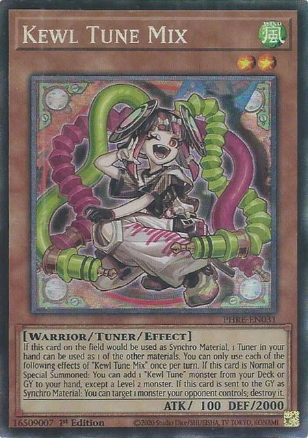 Kewl Tune Mix (CR) trading card from Phantom Revenge Kewl Tune Mix (CR) - Phantom Revenge YuGiOh trading card