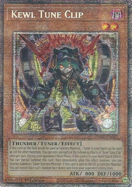 Kewl Tune Clip (Starlight Rare) trading card from Phantom Revenge Kewl Tune Clip (Starlight Rare) - Phantom Revenge YuGiOh trading card