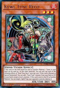 Kewl Tune Reco - Phantom Revenge (PHRE) #PHRE-EN033 - Ultra Rare YuGiOh Trading Card