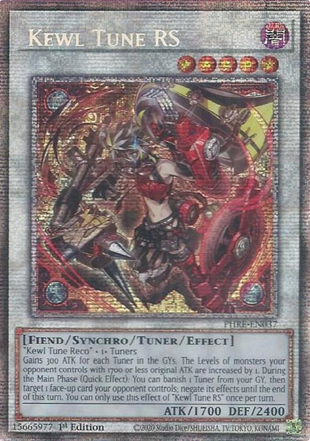 Kewl Tune RS (Starlight Rare) - Phantom Revenge YuGiOh trading card