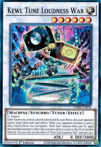 Kewl Tune Loudness War - Phantom Revenge (PHRE) #PHRE-EN038 - Super Rare YuGiOh Trading Card