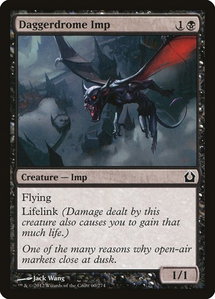 Daggerdrome Imp - Return to Ravnica (RTR) #60 - Common Magic: The Gathering Trading Card