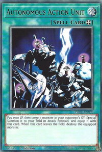 Autonomous Action Unit - Phantom Revenge (PHRE) #PHRE-EN050 - Rare YuGiOh Trading Card