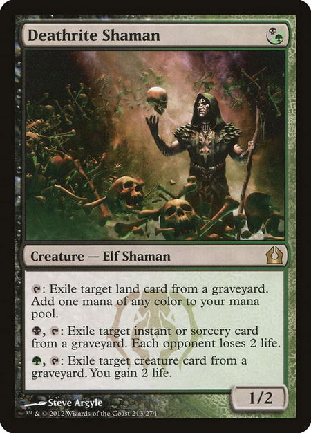 Deathrite Shaman - Return to Ravnica Magic: The Gathering trading card