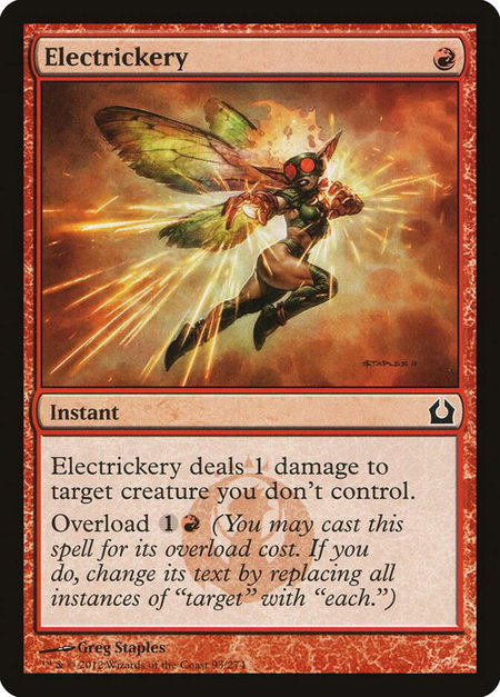Electrickery - Return to Ravnica Magic: The Gathering trading card