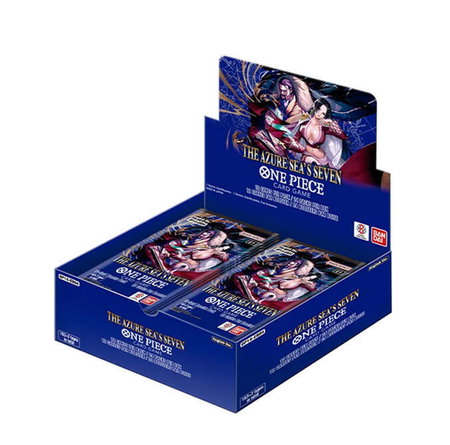 The Azure Sea's Seven Booster Box - The Azure Sea's Seven One Piece trading card