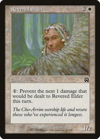 Revered Elder - Mercadian Masques (MMQ) #43 - Common Magic: The Gathering Trading Card