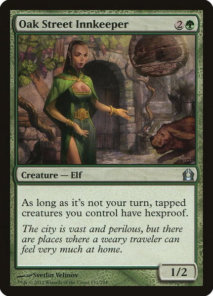 Oak Street Innkeeper - Return to Ravnica Magic: The Gathering trading card