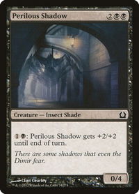 Perilous Shadow - Return to Ravnica (RTR) #74 - Common Magic: The Gathering Trading Card