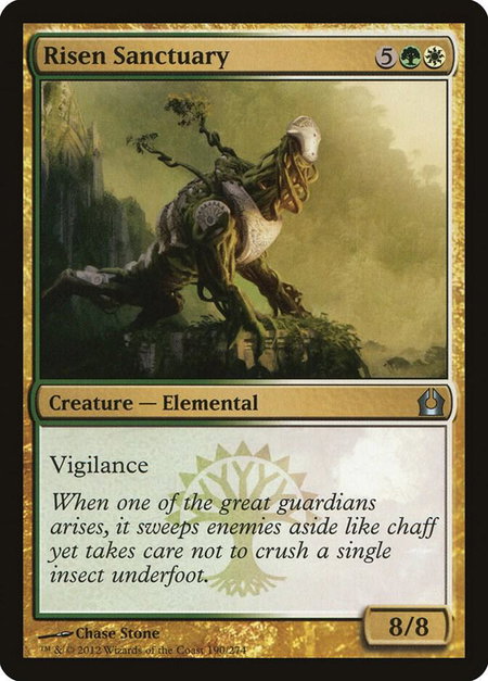 Risen Sanctuary - Return to Ravnica Magic: The Gathering trading card