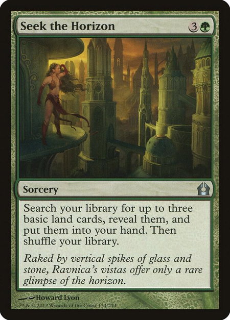 Seek the Horizon - Return to Ravnica Magic: The Gathering trading card