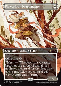 Flowerfoot Swordmaster - Secret Lair Showdown (SLP) #46 - Promo Magic: The Gathering Trading Card