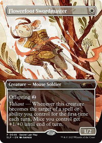 Flowerfoot Swordmaster - Secret Lair Showdown (SLP) #46 - Promo Magic: The Gathering Trading Card