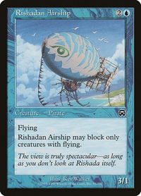 Rishadan Airship - Mercadian Masques (MMQ) #91 - Common Magic: The Gathering Trading Card