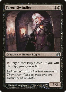Tavern Swindler - Return to Ravnica (RTR) #79 - Uncommon Magic: The Gathering Trading Card