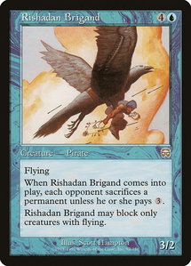 Rishadan Brigand - Mercadian Masques (MMQ) #92 - Rare Magic: The Gathering Trading Card