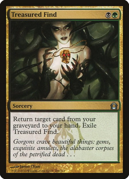 Treasured Find - Return to Ravnica Magic: The Gathering trading card