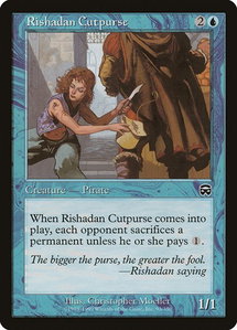 Rishadan Cutpurse - Mercadian Masques (MMQ) #93 - Common Magic: The Gathering Trading Card