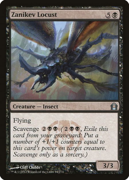 Zanikev Locust - Return to Ravnica Magic: The Gathering trading card