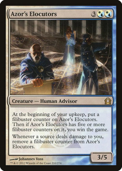 Azor's Elocutors - Return to Ravnica Magic: The Gathering trading card