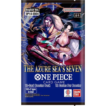 The Azure Sea's Seven Booster Pack - The Azure Sea's Seven One Piece trading card