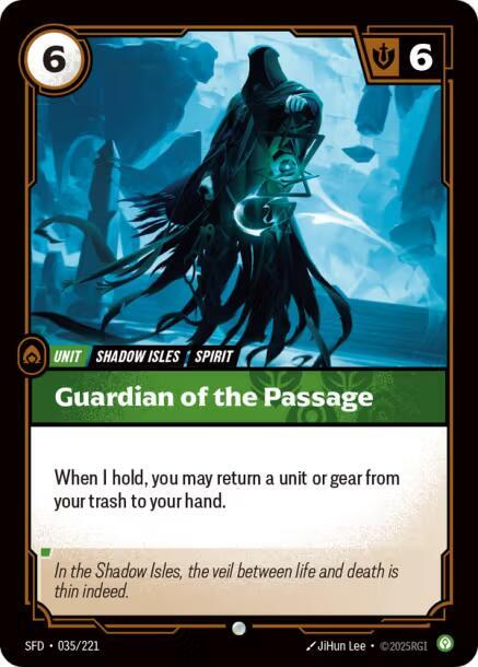 Guardian of the Passage - Spiritforged Riftbound trading card