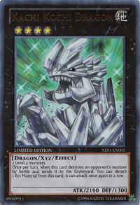 Kachi Kochi Dragon - Yu-Gi-Oh! ZEXAL Manga Promotional Cards YuGiOh trading card
