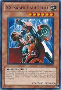 XX-Saber Faultroll trading card from Turbo Pack: Booster Three XX-Saber Faultroll - Turbo Pack: Booster Three YuGiOh trading card
