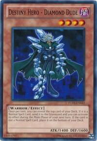 Destiny Hero - Diamond Dude - Turbo Pack: Booster Three (TU03) #TU03-EN012 - Common / Short Print YuGiOh Trading Card
