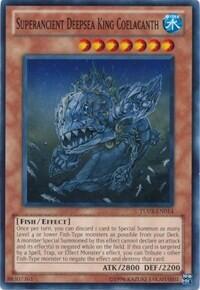 Superancient Deepsea King Coelacanth - Turbo Pack: Booster Three (TU03) #TU03-EN014 - Common / Short Print YuGiOh Trading Card