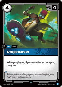 Dropboarder - Spiritforged (SFD) #072/221 - Uncommon Riftbound Trading Card