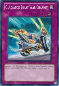 Gladiator Beast War Chariot - Turbo Pack: Booster Three YuGiOh trading card