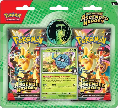 Mega Evolution: Ascended Heroes Collection - Erika - ME: Ascended Heroes Pokémon trading card