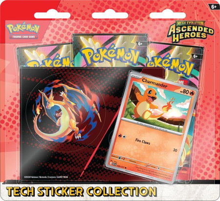 Mega Evolution: Ascended Heroes Tech Sticker Collection - Charmander - ME: Ascended Heroes Pokémon trading card