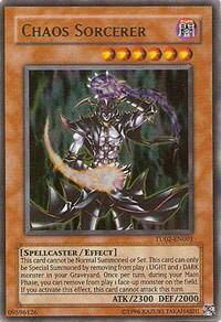 Chaos Sorcerer - Turbo Pack: Booster Two (TU02) #TU02-EN001 - Ultra Rare YuGiOh Trading Card