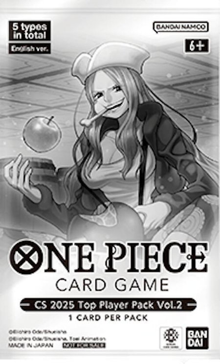 CS 25-26 Top Player Pack Vol. 2 - One Piece Promotion Cards One Piece trading card