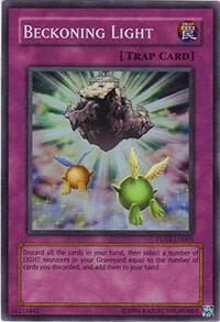 Beckoning Light - Turbo Pack: Booster Two YuGiOh trading card