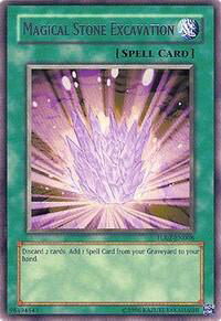 Magical Stone Excavation - Turbo Pack: Booster Two (TU02) #TU02-EN008 - Rare YuGiOh Trading Card
