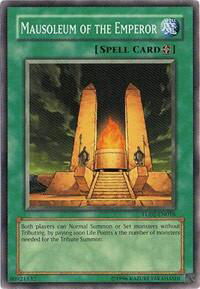 Mausoleum of the Emperor - Turbo Pack: Booster Two (TU02) #TU02-EN018 - Common / Short Print YuGiOh Trading Card