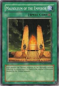 Mausoleum of the Emperor - Turbo Pack: Booster Two YuGiOh trading card