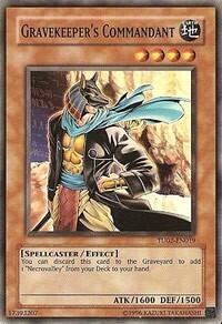 Gravekeeper's Commandant - Turbo Pack: Booster Two (TU02) #TU02-EN019 - Common / Short Print YuGiOh Trading Card