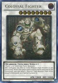 Colossal Fighter (UTR) - Turbo Pack: Booster Five (TU05) #TU05-EN000 - Ultimate Rare YuGiOh Trading Card
