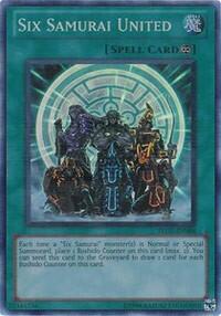 Six Samurai United - Turbo Pack: Booster Five (TU05) #TU05-EN004 - Super Rare YuGiOh Trading Card