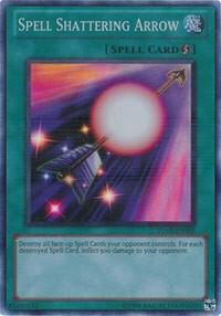 Spell Shattering Arrow trading card from Turbo Pack: Booster Five Spell Shattering Arrow - Turbo Pack: Booster Five YuGiOh trading card