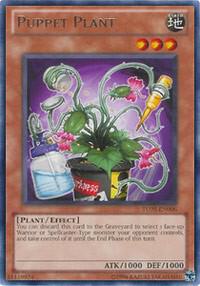 Puppet Plant trading card from Turbo Pack: Booster Five Puppet Plant - Turbo Pack: Booster Five YuGiOh trading card
