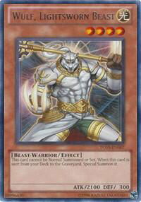 Wulf, Lightsworn Beast - Turbo Pack: Booster Five (TU05) #TU05-EN007 - Rare YuGiOh Trading Card