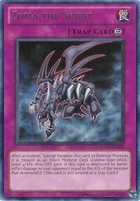 Zoma the Spirit trading card from Turbo Pack: Booster Five Zoma the Spirit - Turbo Pack: Booster Five YuGiOh trading card